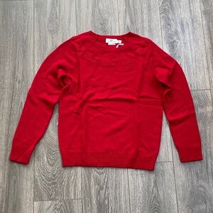 Vineyard Vines - NWT! Whale Appliqué Crewneck Sweater in Vermilion - Size S
